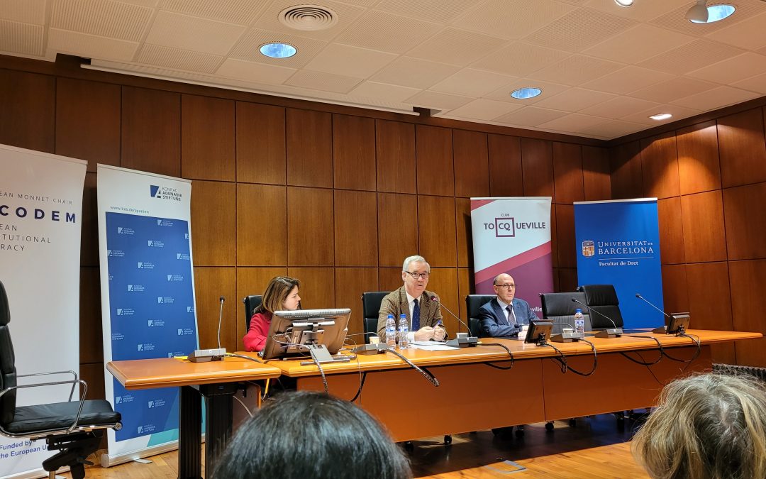 Seminario «Los padres fundadores: bases para pensar el futuro de la UE» con José M. de Areilza