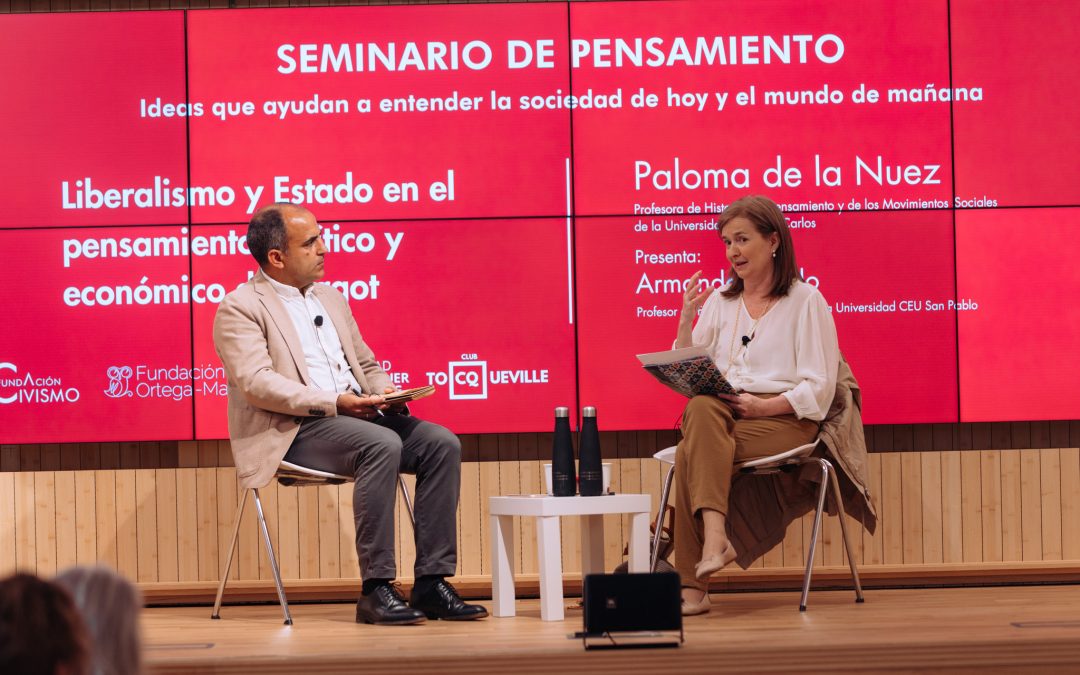 Seminario «Liberalismo y Estado en el pensamiento político y económico de Turgot» con Paloma de la Nuez