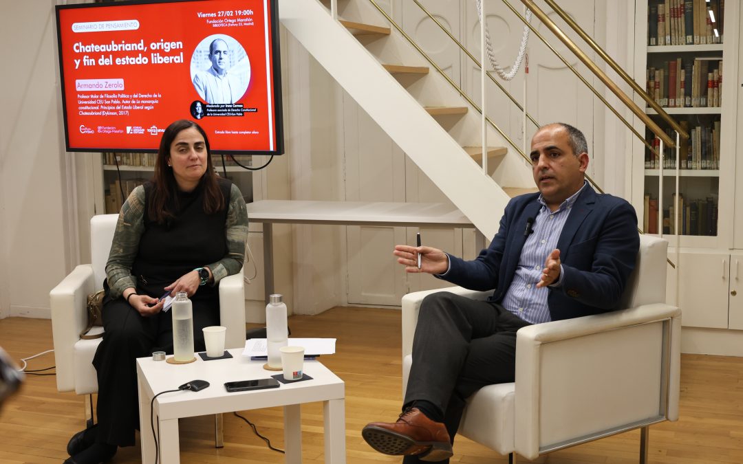 Seminario «Chateaubriand, origen y fin del estado liberal», con Armando Zerolo