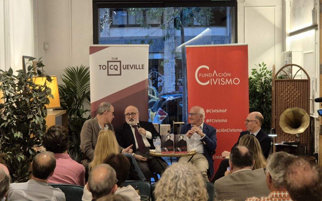 Presentación de «Alexis de Tocqueville, un liberal único», de Eduardo Nolla, con Valentí Puig, Javier Zarzalejos y Vicente de la Quintana